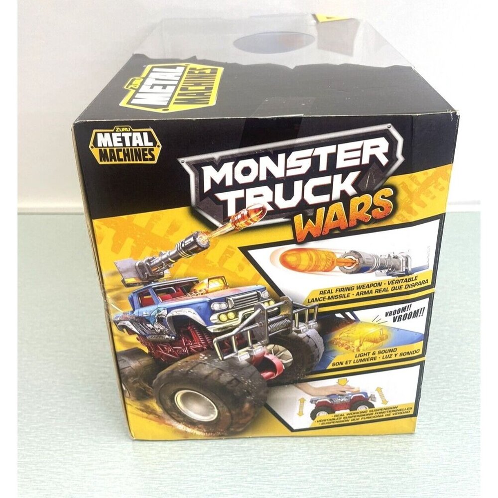 Zuru Metal Machines Monster Truck Wars Jawesome New - Picture 12 of 14